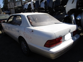 1996 LEXUS LS400 WHITE 4.0L AT Z16445